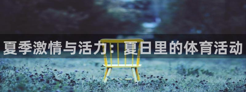 bbin视讯游戏官网：夏季激情与活力：夏日里的体育活动