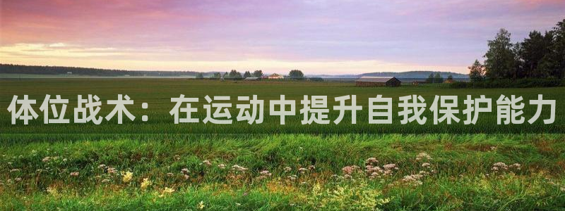 bbin视讯游戏官网：体位战术：在运动中提升自我保护能力